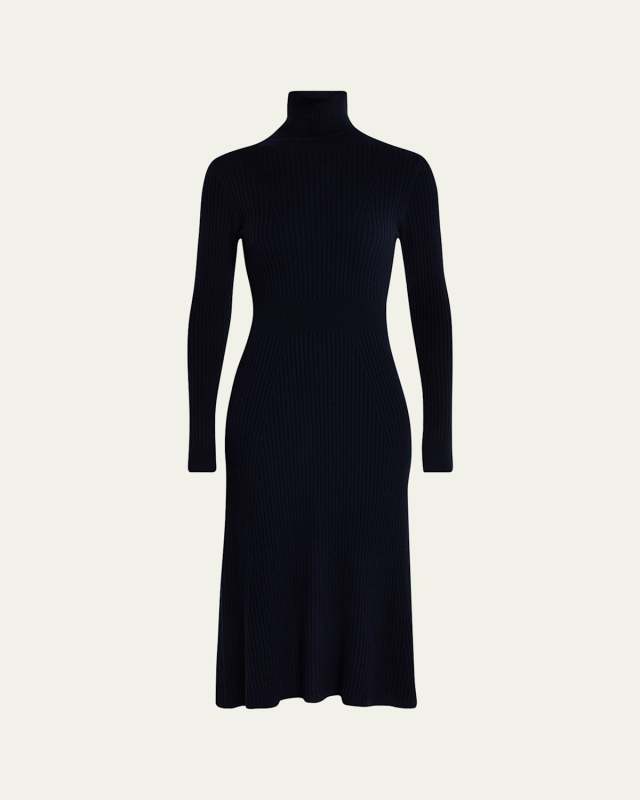 Diana Turtleneck Sweater Dress